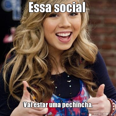 Essa social  Vai estar uma pechincha.