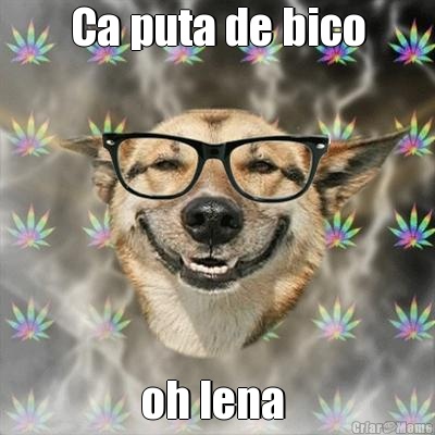 Ca puta de bico oh lena 