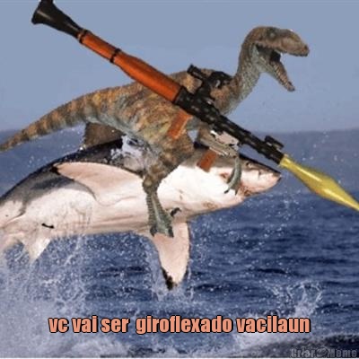  vc vai ser  giroflexado vacilaun
