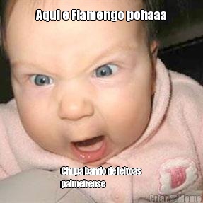 Aqui e Flamengo pohaaa Chupa bando de leitoas
palmeirense 