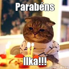 Parab�ns Ilka!!!