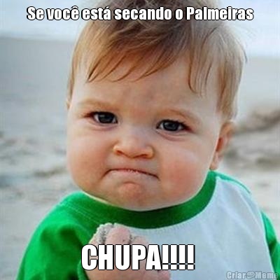 Se voc� est� secando o Palmeiras CHUPA!!!! 