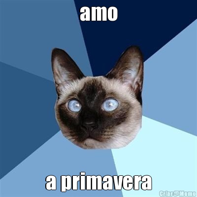 amo a primavera