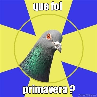 que foi  primavera ?
