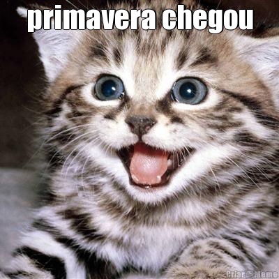 primavera chegou 
