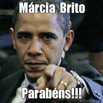 M�rcia  Brito Parab�ns!!!