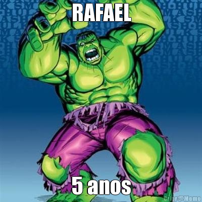 RAFAEL 5 anos