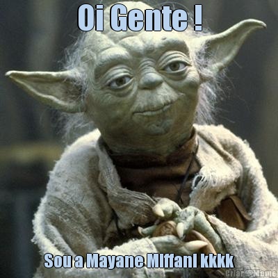 Oi Gente ! Sou a Mayane Miffani kkkk