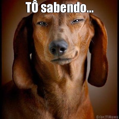 T� sabendo... 