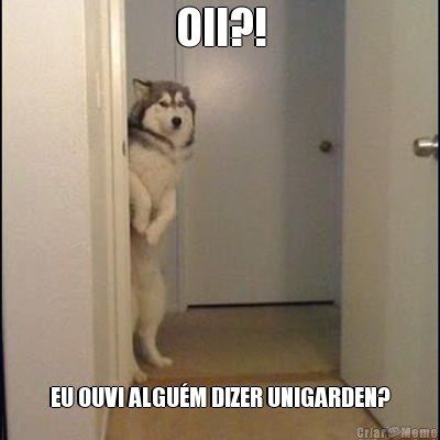 OII?! EU OUVI ALGU�M DIZER UNIGARDEN?