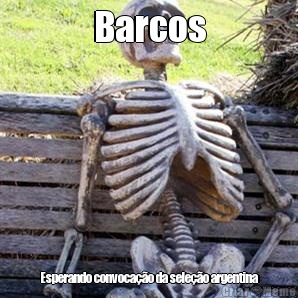 Barcos Esperando convoca��o da sele��o argentina