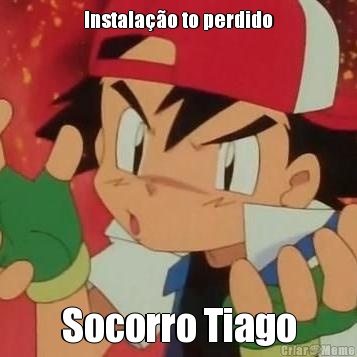 Instala��o to perdido Socorro Tiago