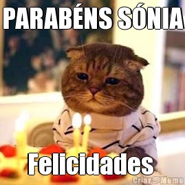 PARAB�NS S�NIA Felicidades 