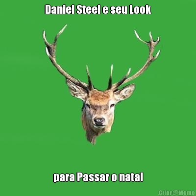Daniel Steel e seu Look para Passar o natal
