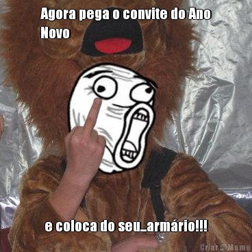 Agora pega o convite do Ano
Novo  e coloca do seu...arm�rio!!!