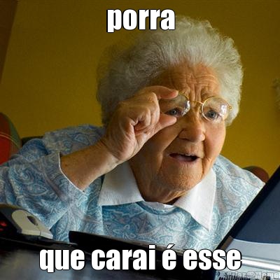 porra que carai � esse