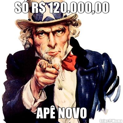 S� R$ 120.000,00 AP� NOVO