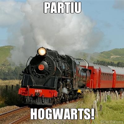 PARTIU HOGWARTS!
