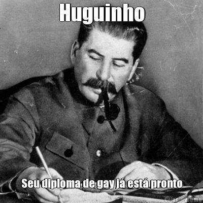 Huguinho Seu diploma de gay j� est� pronto