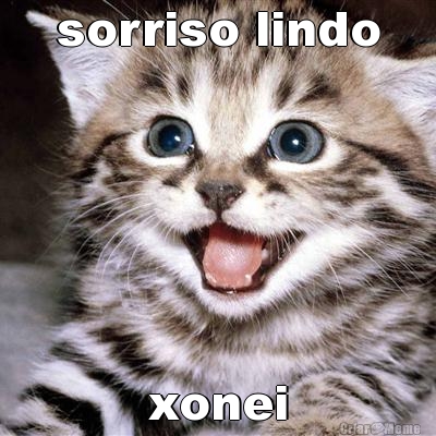 sorriso lindo xonei