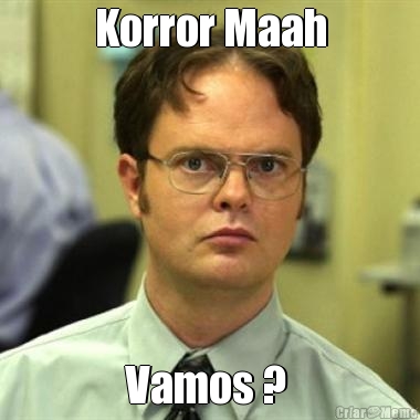 Korror Maah Vamos ? 
