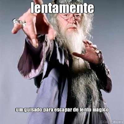 lentamente um guisado para escapar de lento m�gico
