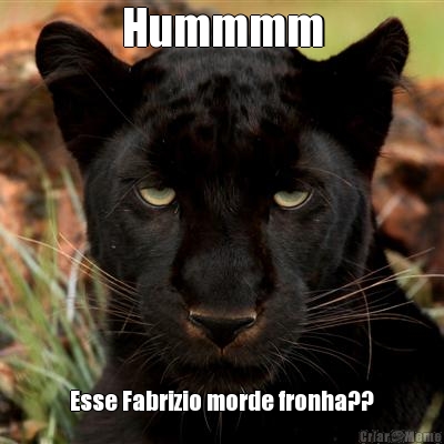 Hummmm Esse Fabrizio morde fronha??