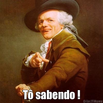  T� sabendo !