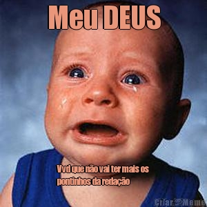Meu DEUS Vvd que n�o vai ter mais os
pontinhos da reda��o 
