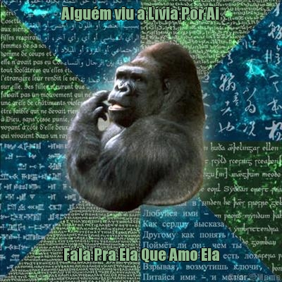 Algu�m viu a L�via Por Ai Fala Pra Ela Que Amo Ela