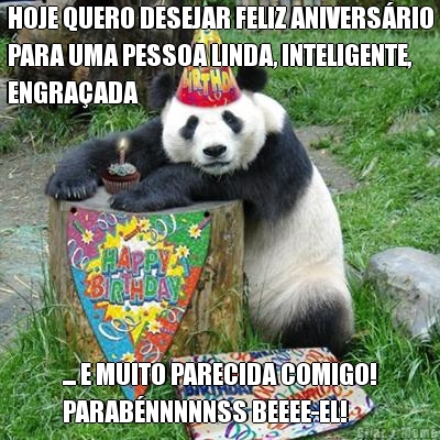 HOJE QUERO DESEJAR FELIZ ANIVERS�RIO
PARA UMA PESSOA LINDA, INTELIGENTE,
ENGRA�ADA ... E MUITO PARECIDA COMIGO!
PARAB�NNNNNSS BEEEE-EL!