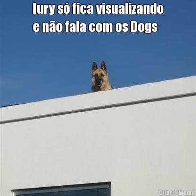 Iury s� fica visualizando
e n�o fala com os Dogs 