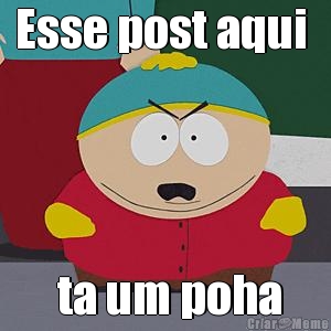 Esse post aqui 
  ta um poha
