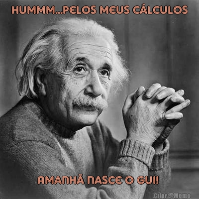 Hummm...Pelos meus c�lculos Amanh� nasce o Gui! 