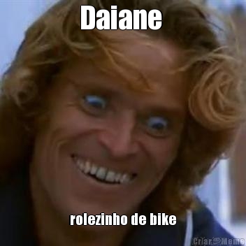 Daiane  rolezinho de bike