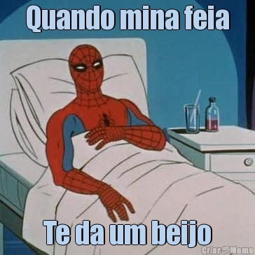 Quando mina feia Te da um beijo