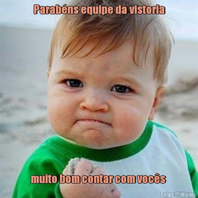 Parab�ns equipe da vistoria muito bom contar com voc�s 
