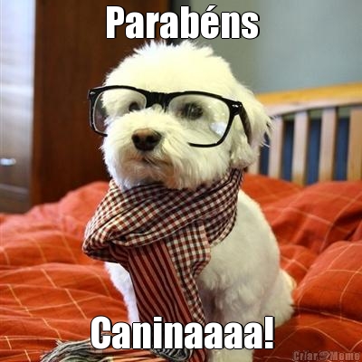 Parab�ns Caninaaaa!
