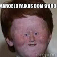 MARCELO FAIXAS COM 9 ANOS 