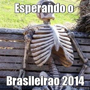 Esperando o  Brasileirao 2014