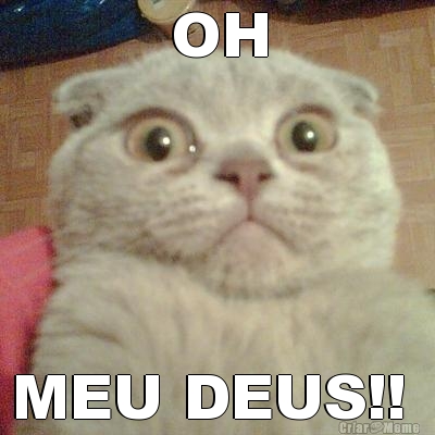 OH MEU DEUS!! 