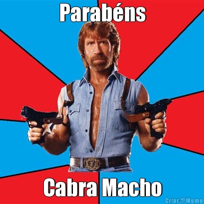 Parab�ns Cabra Macho