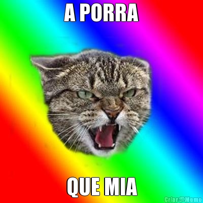 A PORRA QUE MIA
