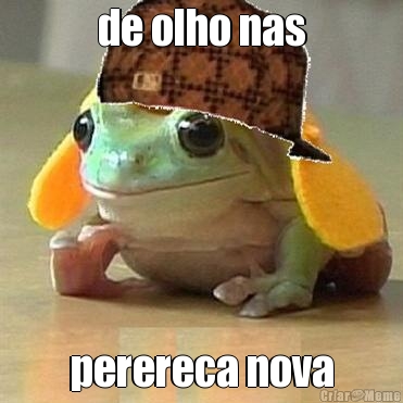 de olho nas perereca nova