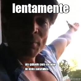 lentamente um guisado para escapar
de lento naturalista