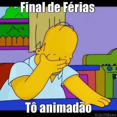 Final de F�rias  T� animad�o
