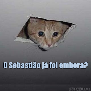  O Sebasti�o j� foi embora?