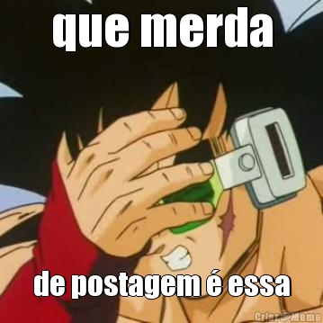 que merda de postagem � essa