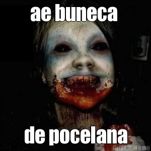 ae buneca  de pocelana