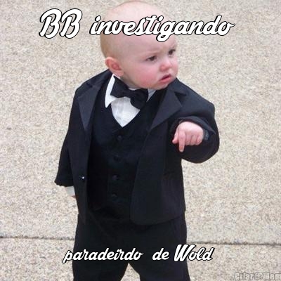 BB investigando  paradeirdo  de Wold